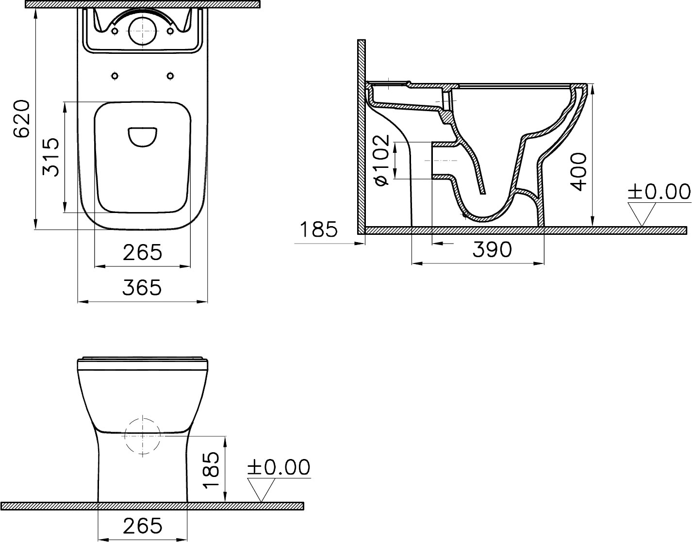 Унитаз integra square. 9833b003-7205. Унитаз Vitra Интегра Square. Витра Интегра 7082в003-7209. Vitra Integra Round open-back чаша.